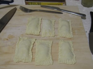 pastries before baking
